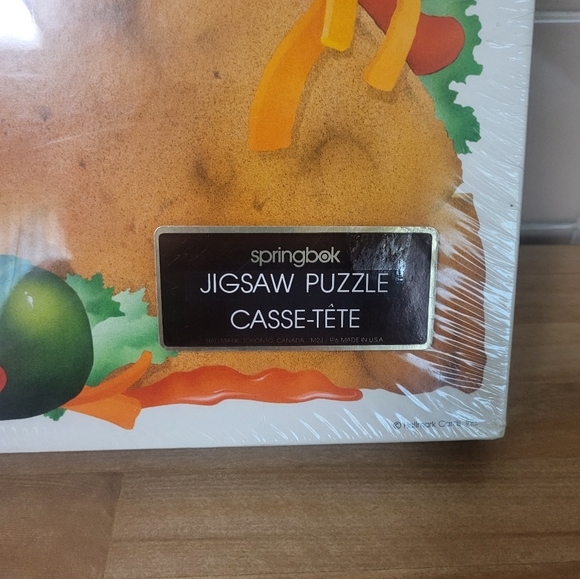 Vintage 1971 Hallmark Springbok 500 piece puzzle My Heart Burns for Tacos - Picture 3 of 10